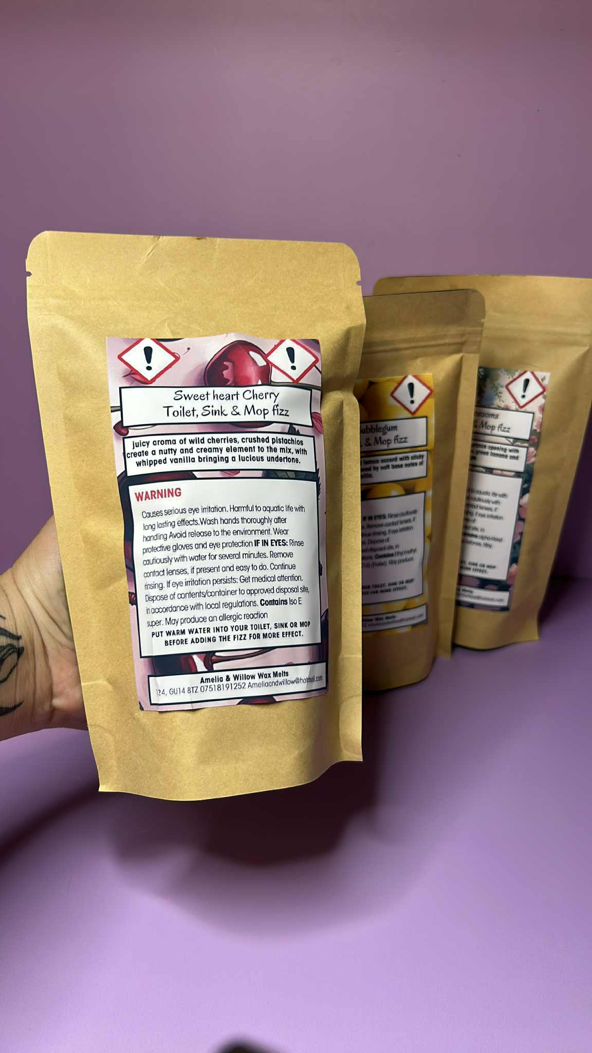 Toilet, Sink & Mop Fizz